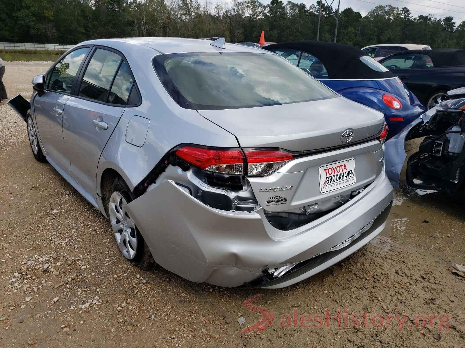 JTDEPMAE5NJ203941 2022 TOYOTA COROLLA