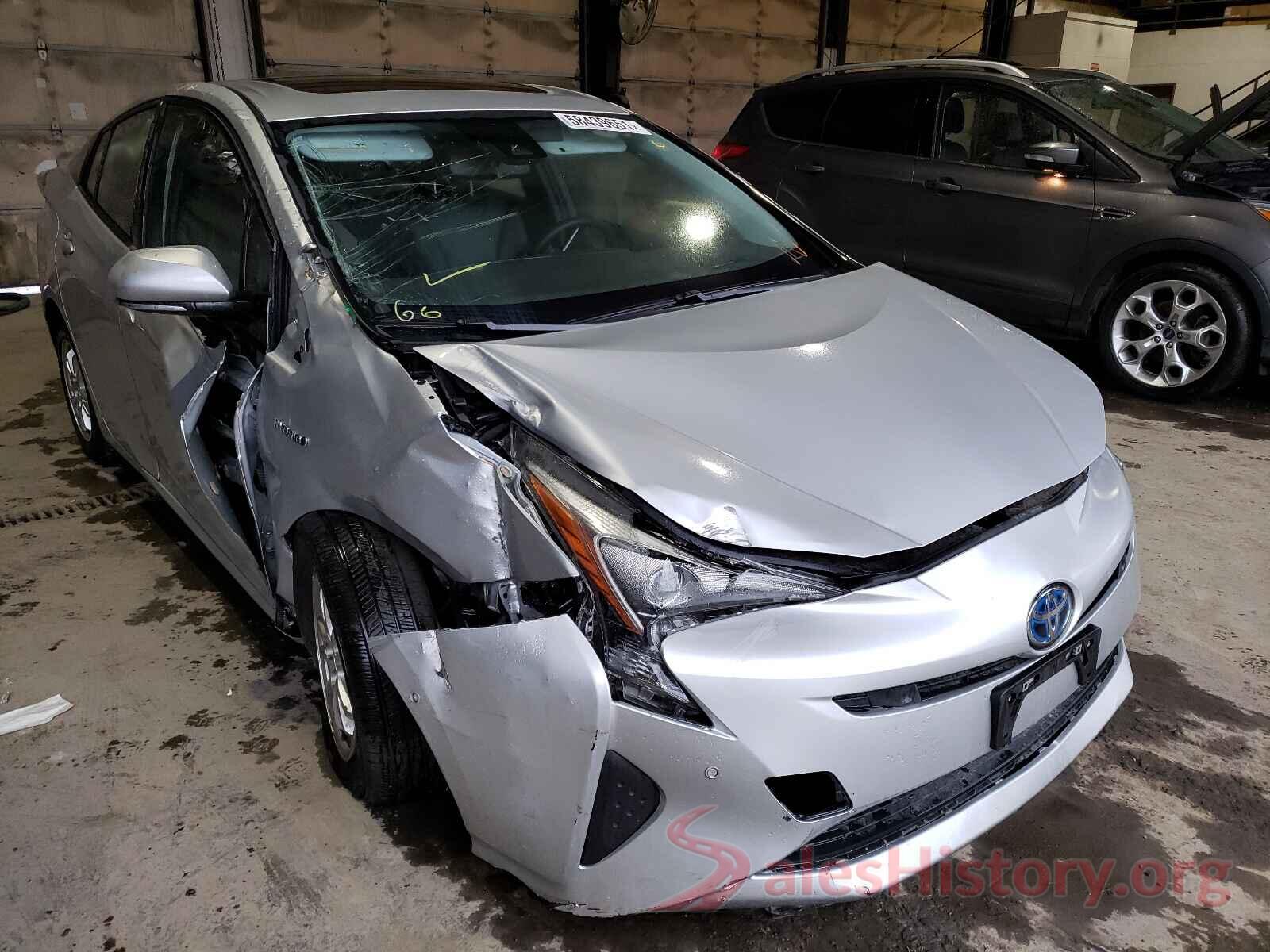 JTDKARFU5J3068492 2018 TOYOTA PRIUS