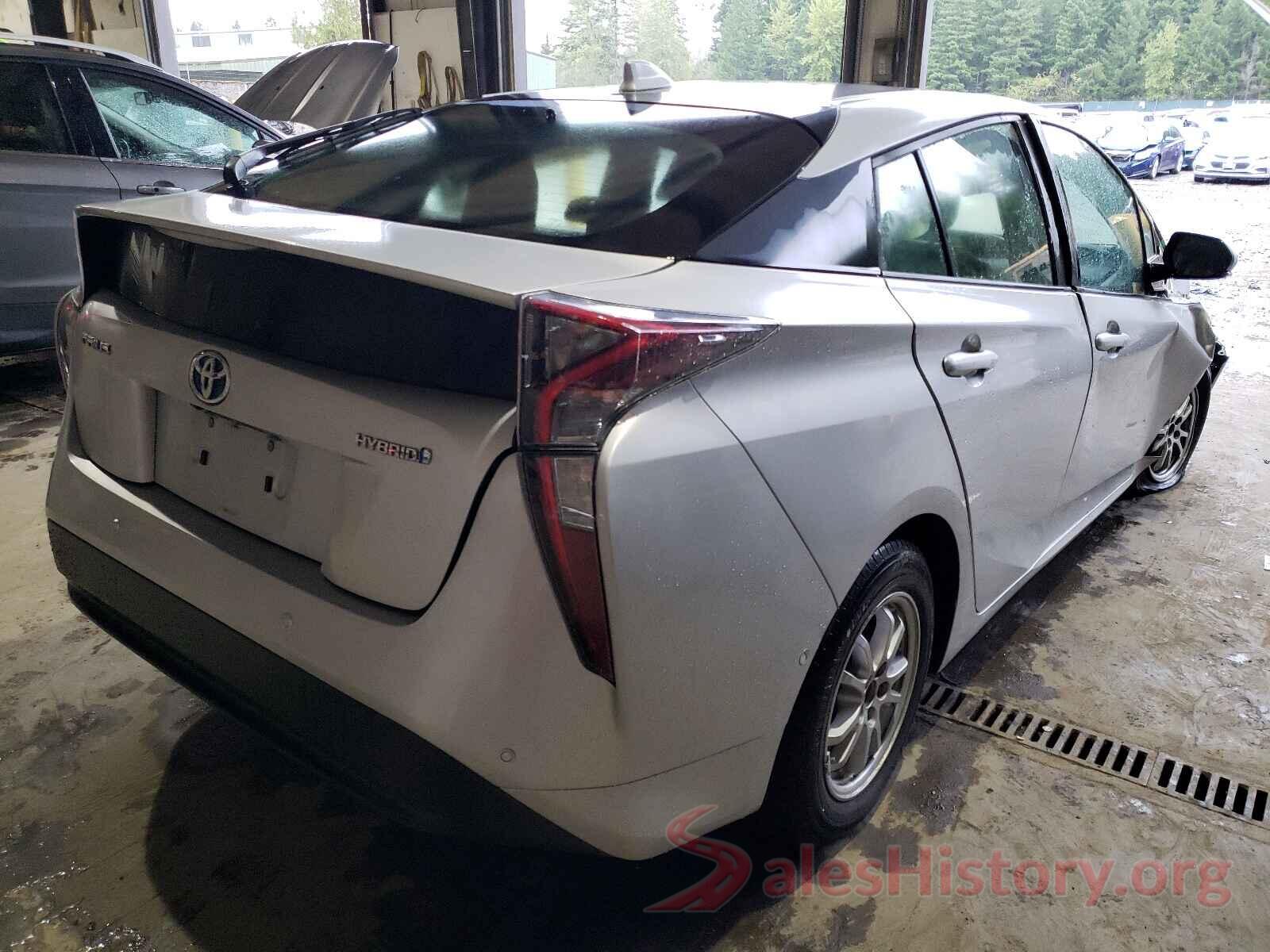 JTDKARFU5J3068492 2018 TOYOTA PRIUS