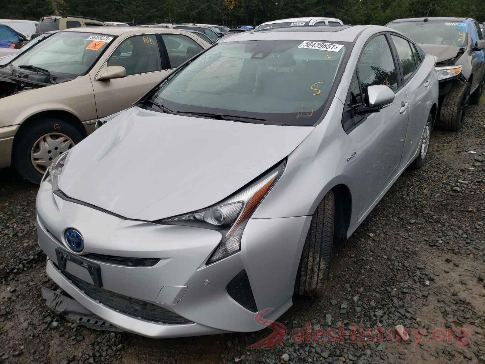 JTDKARFU5J3068492 2018 TOYOTA PRIUS