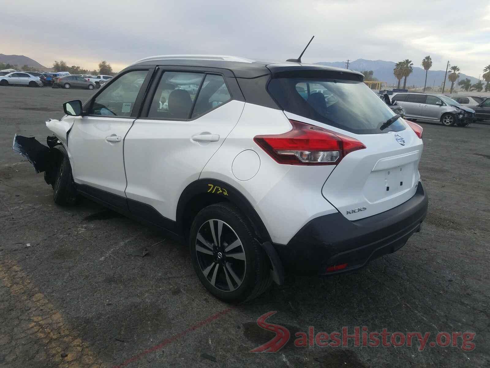 3N1CP5CU0KL562784 2019 NISSAN KICKS