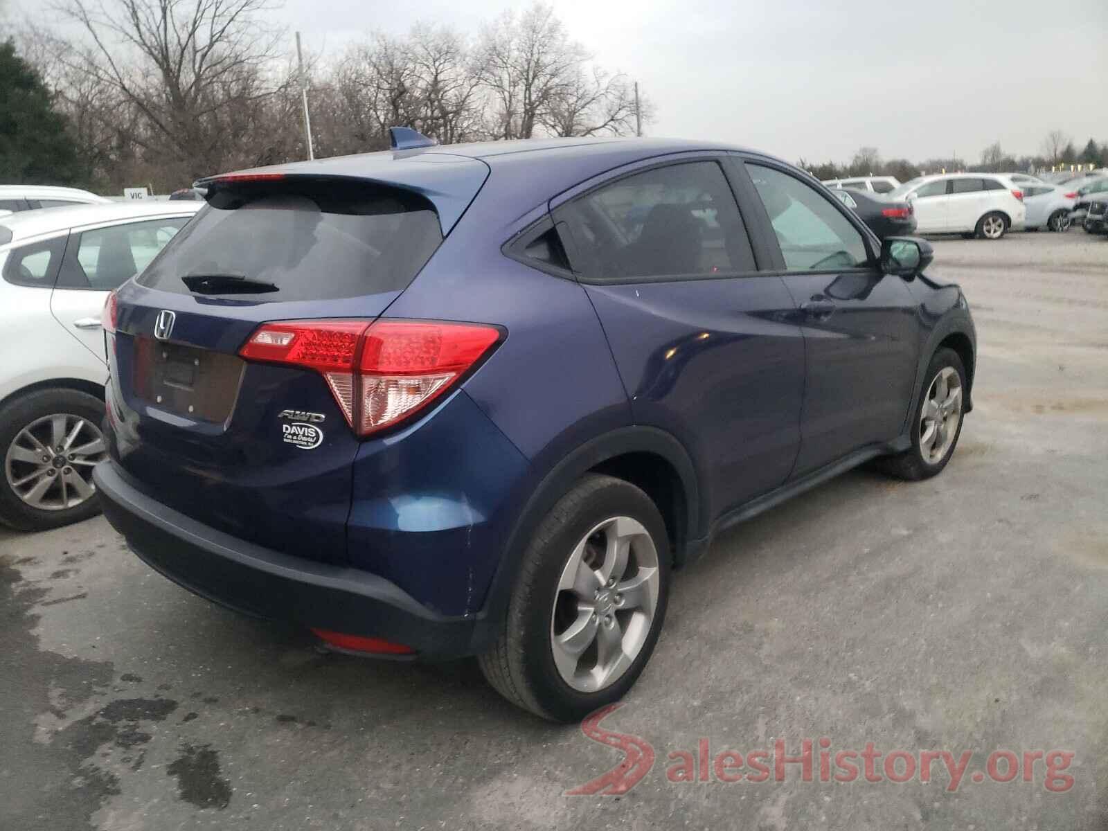 3CZRU6H58HM712595 2017 HONDA HR-V