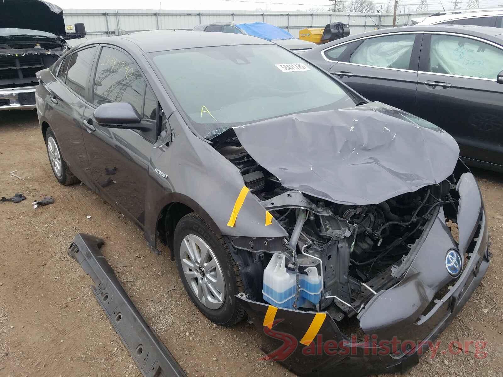 JTDKBRFU3H3546836 2017 TOYOTA PRIUS