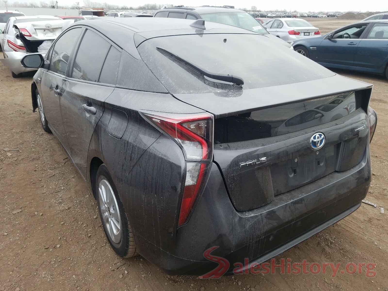 JTDKBRFU3H3546836 2017 TOYOTA PRIUS