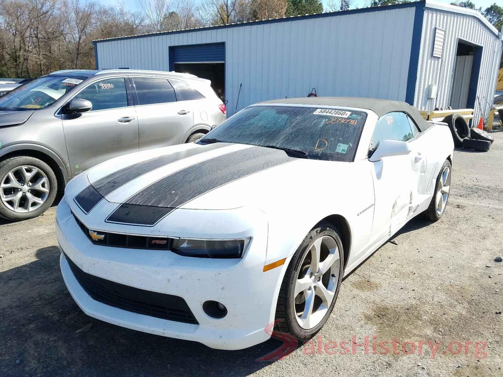 2G1FC3D32E9259098 2014 CHEVROLET CAMARO