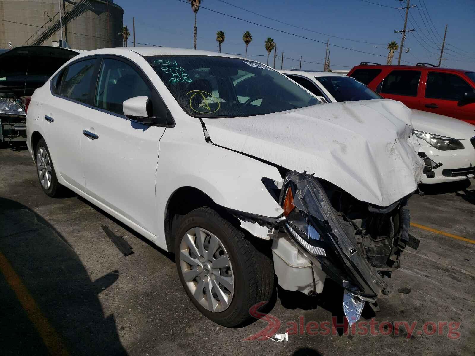 3N1AB7AP8KY351172 2019 NISSAN SENTRA