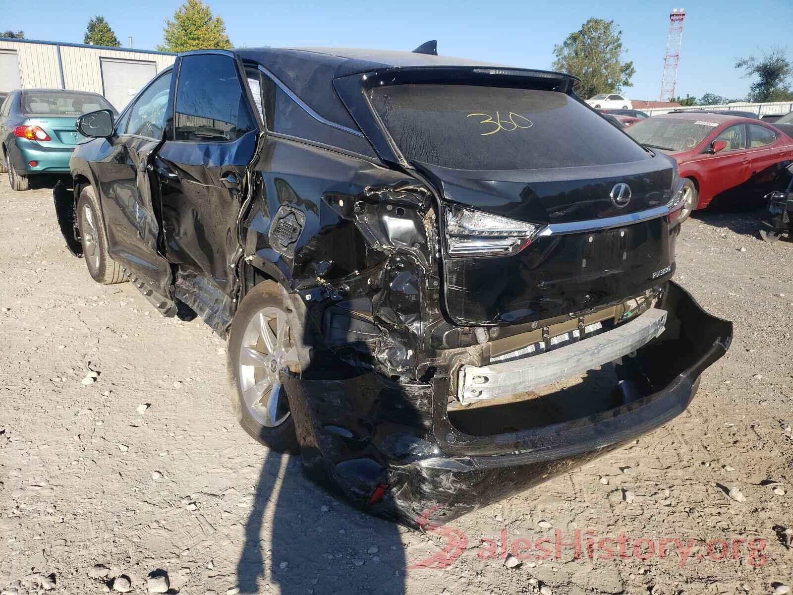 2T2BZMCA3KC167967 2019 LEXUS RX350