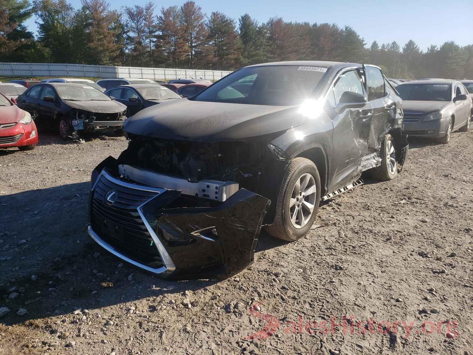 2T2BZMCA3KC167967 2019 LEXUS RX350