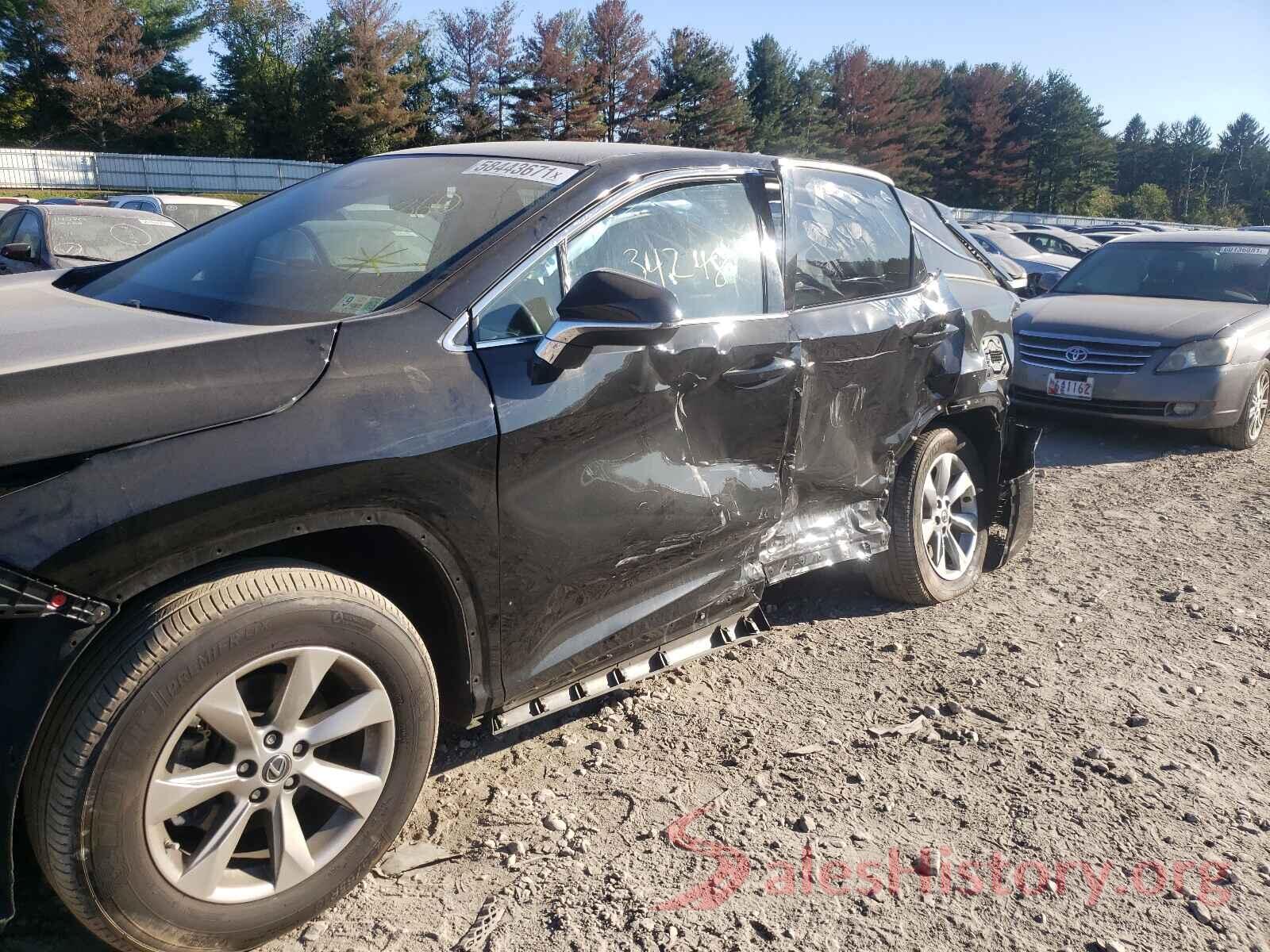 2T2BZMCA3KC167967 2019 LEXUS RX350