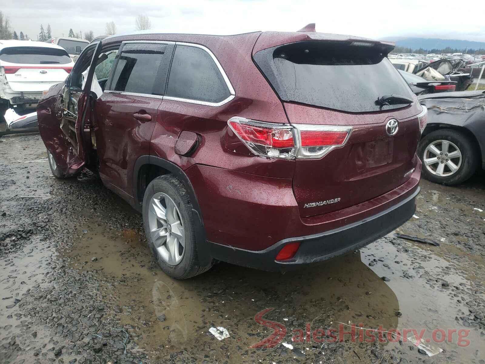 5TDDKRFH7GS356031 2016 TOYOTA HIGHLANDER