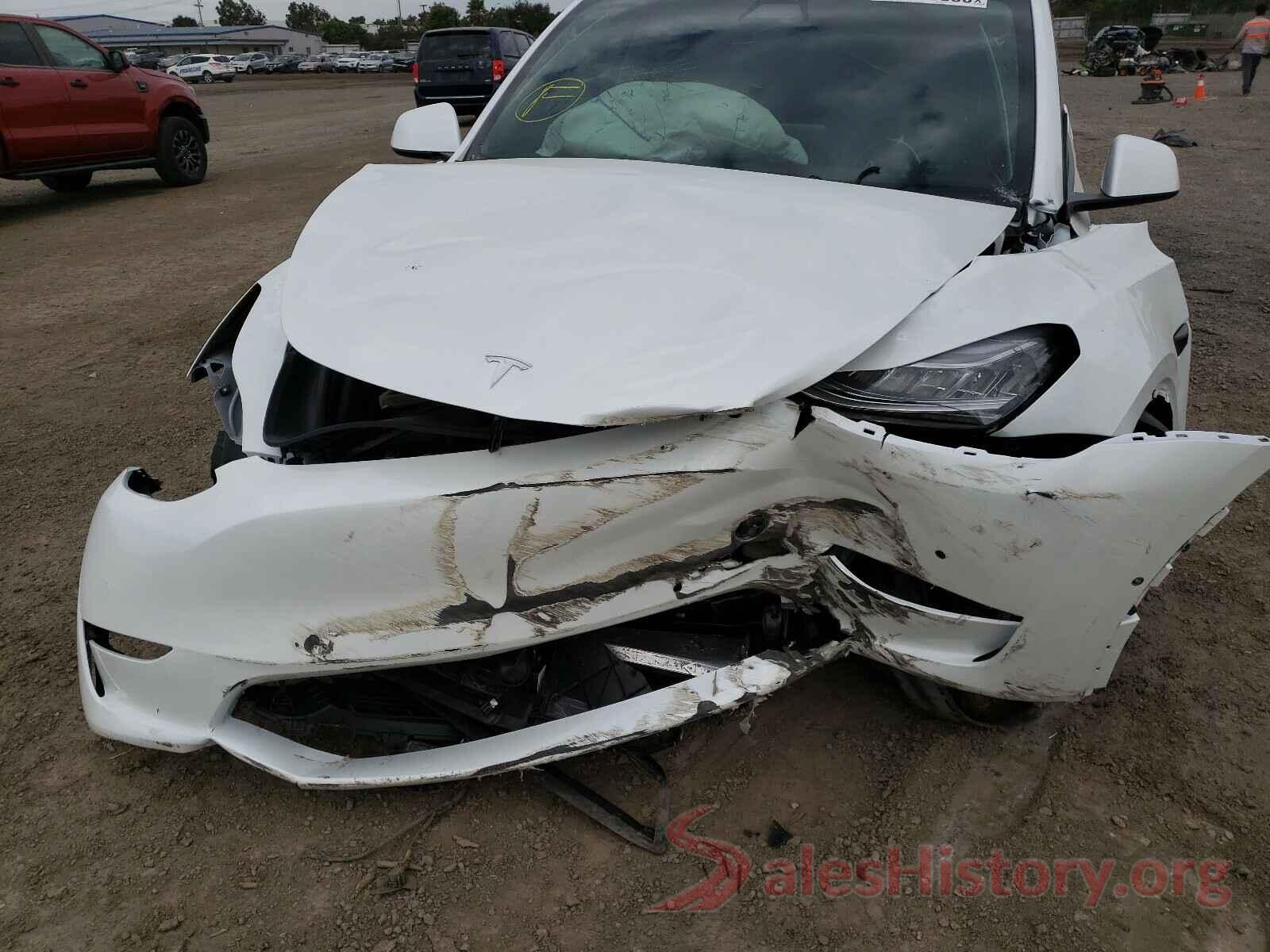 5YJYGDEE2MF074781 2021 TESLA MODEL Y