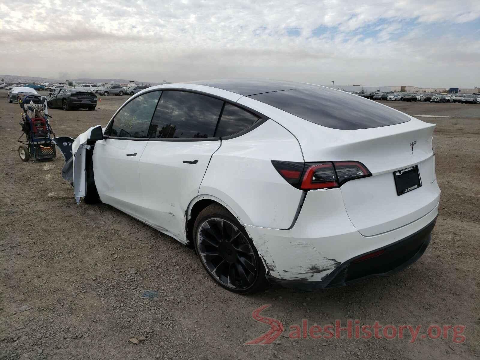 5YJYGDEE2MF074781 2021 TESLA MODEL Y