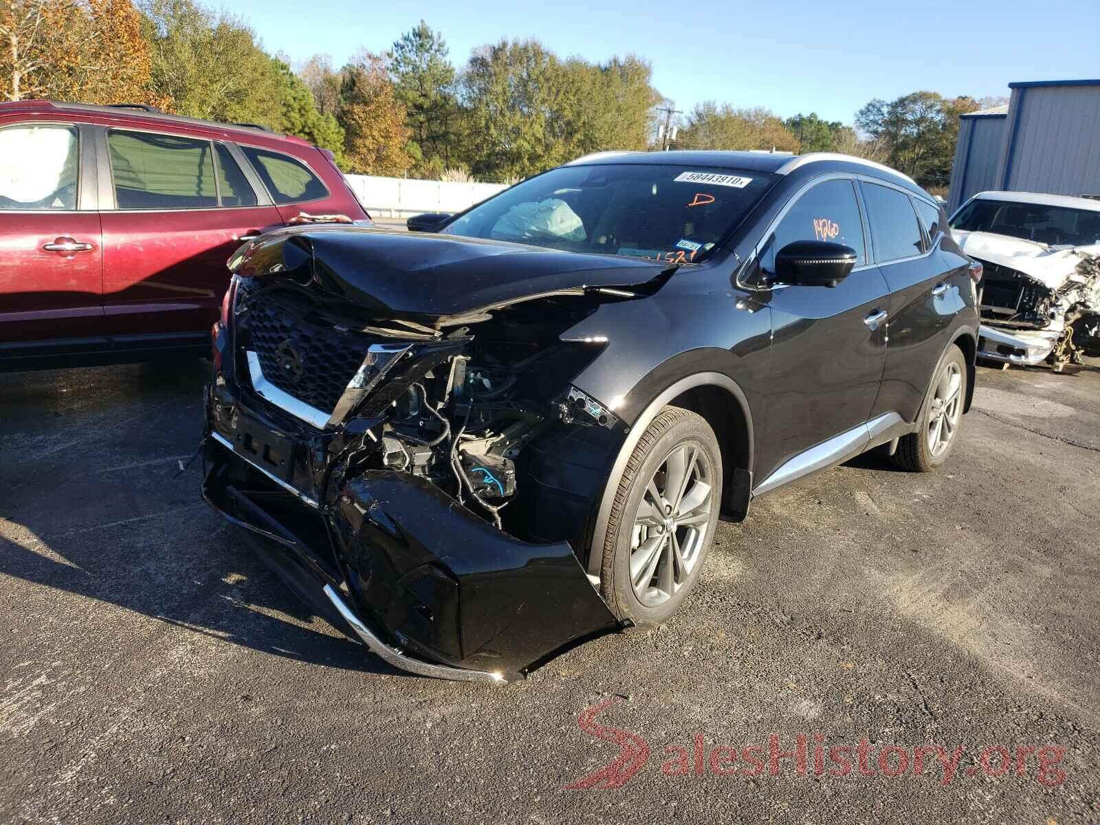 5N1AZ2MJ3KN121521 2019 NISSAN MURANO