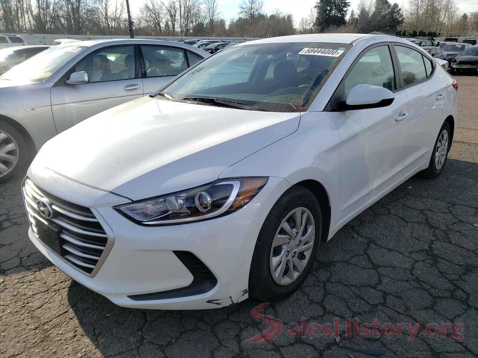 5NPD74LF4JH352264 2018 HYUNDAI ELANTRA