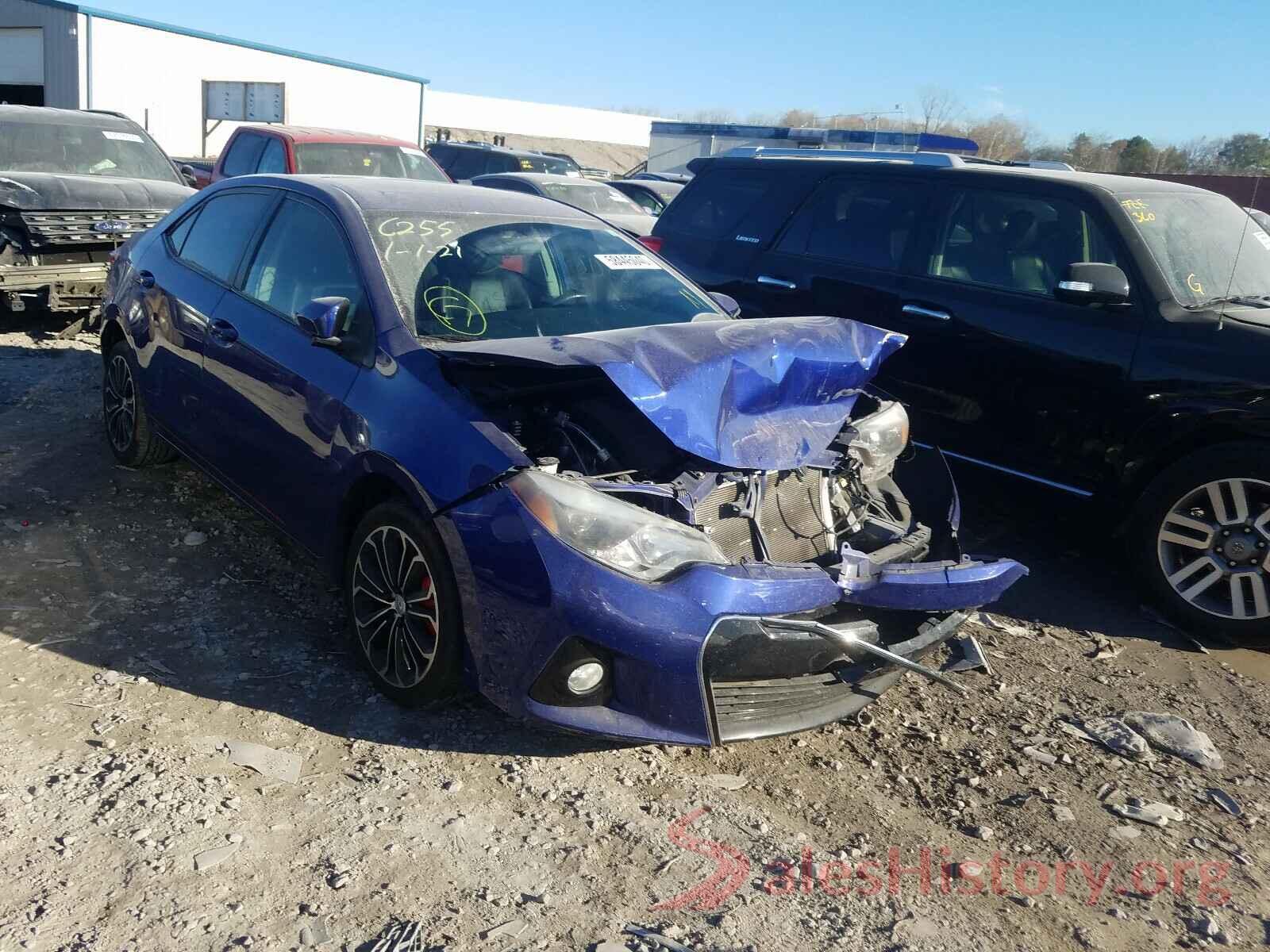 5YFBURHE3GP479614 2016 TOYOTA COROLLA