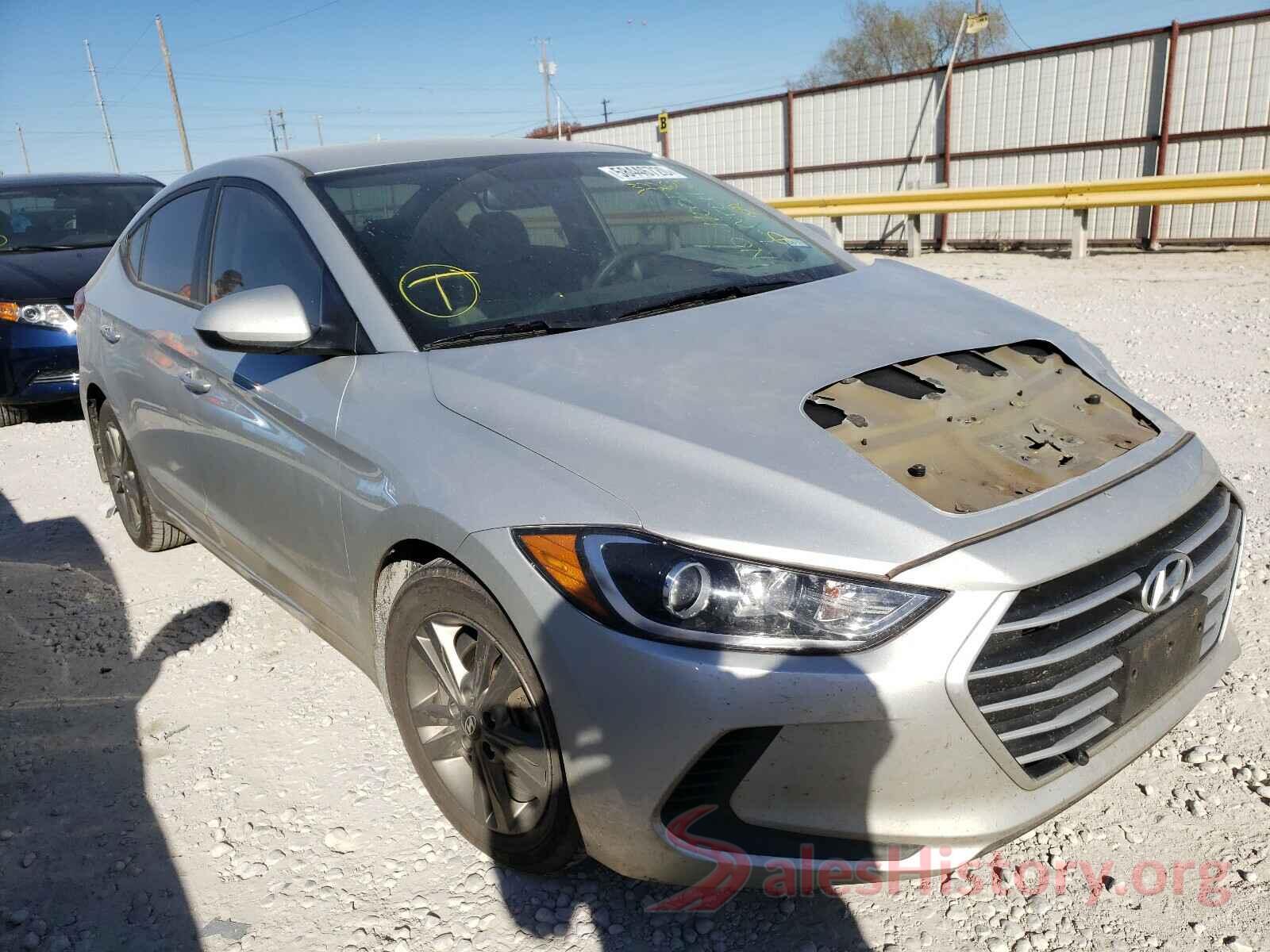 5NPD84LF0JH322675 2018 HYUNDAI ELANTRA