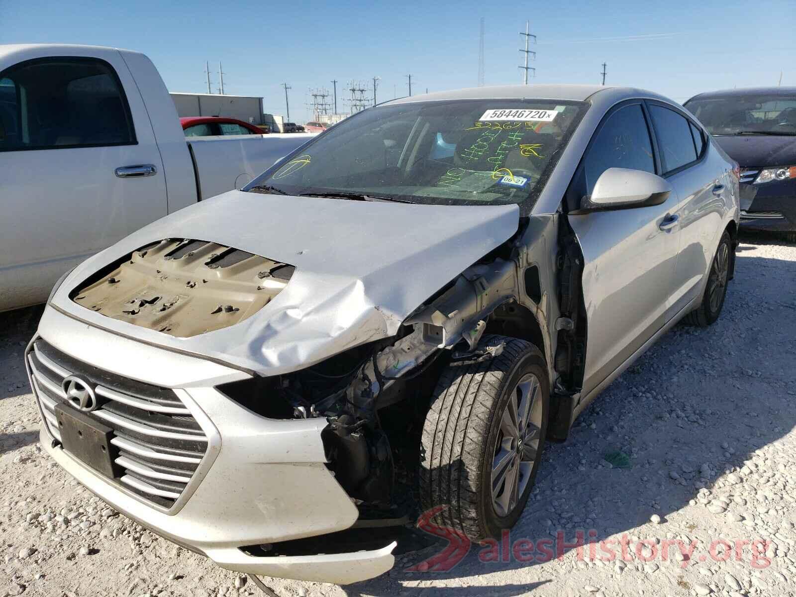 5NPD84LF0JH322675 2018 HYUNDAI ELANTRA