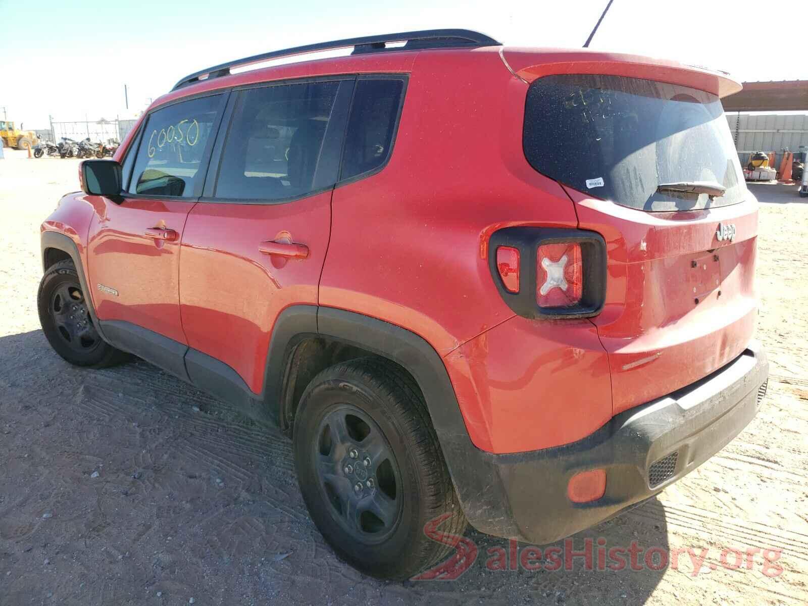 ZACCJABT2GPC44485 2016 JEEP RENEGADE