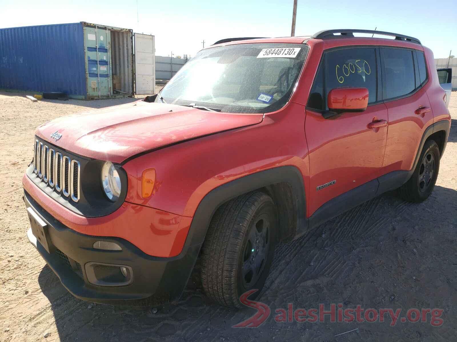 ZACCJABT2GPC44485 2016 JEEP RENEGADE