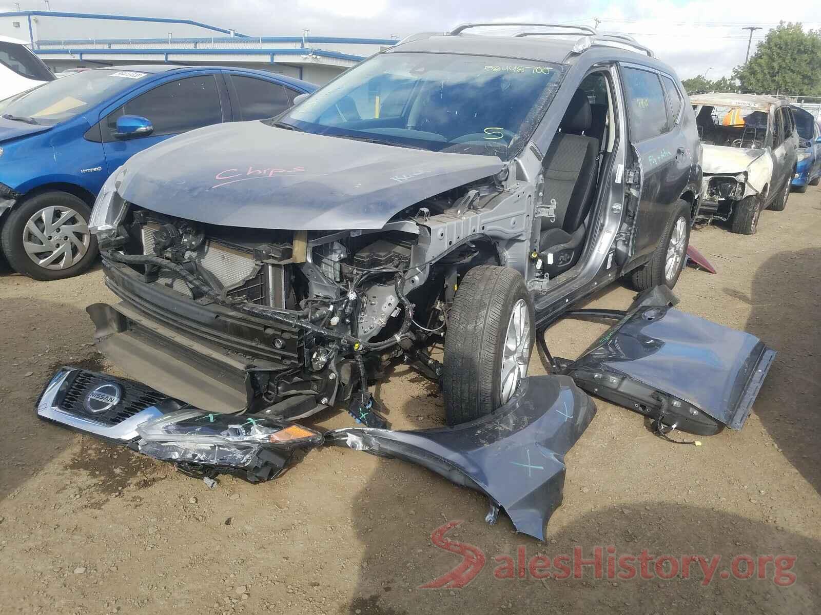 JN8AT2MT0KW264156 2019 NISSAN ROGUE