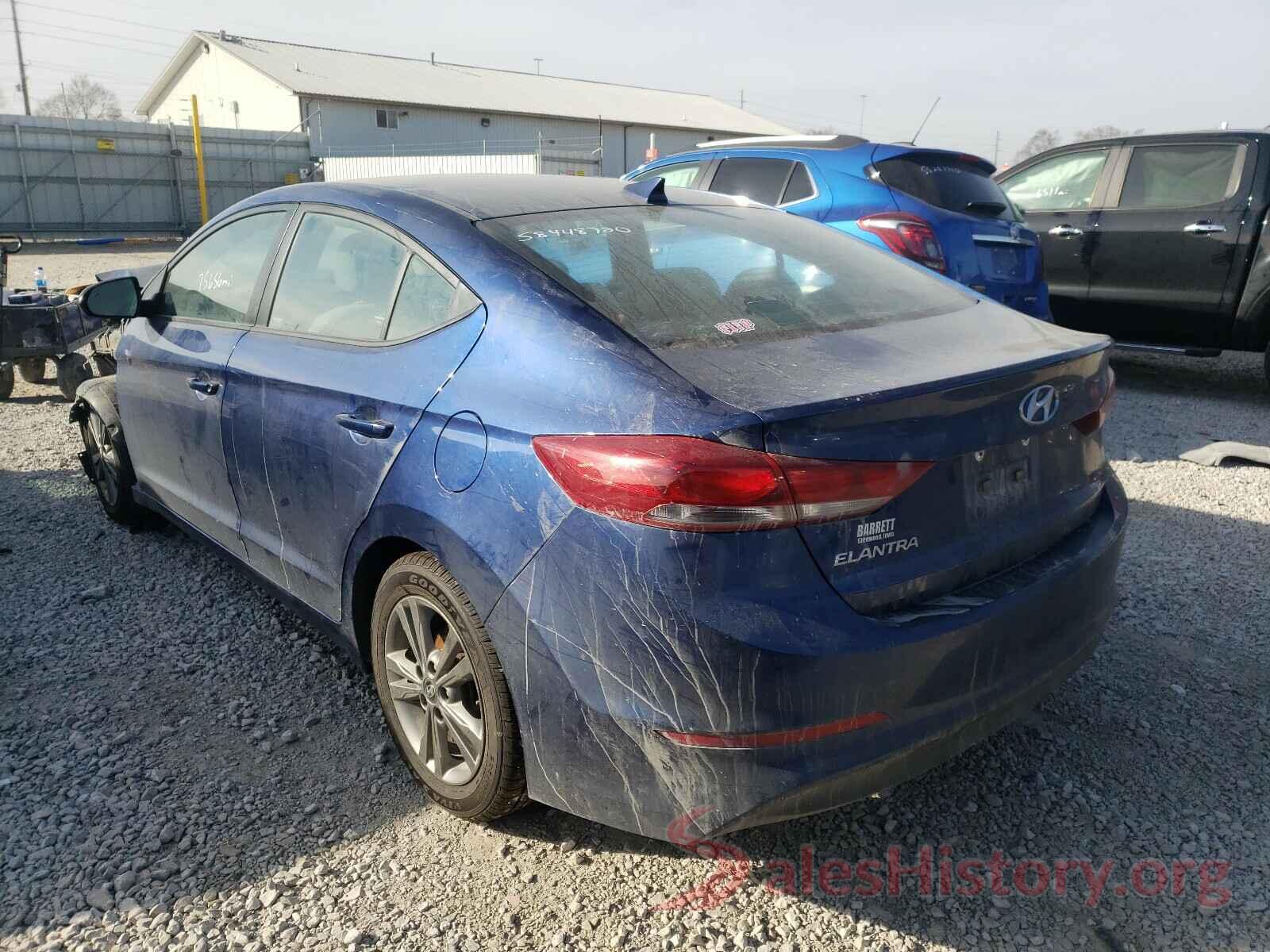 5NPD84LF8JH261611 2018 HYUNDAI ELANTRA