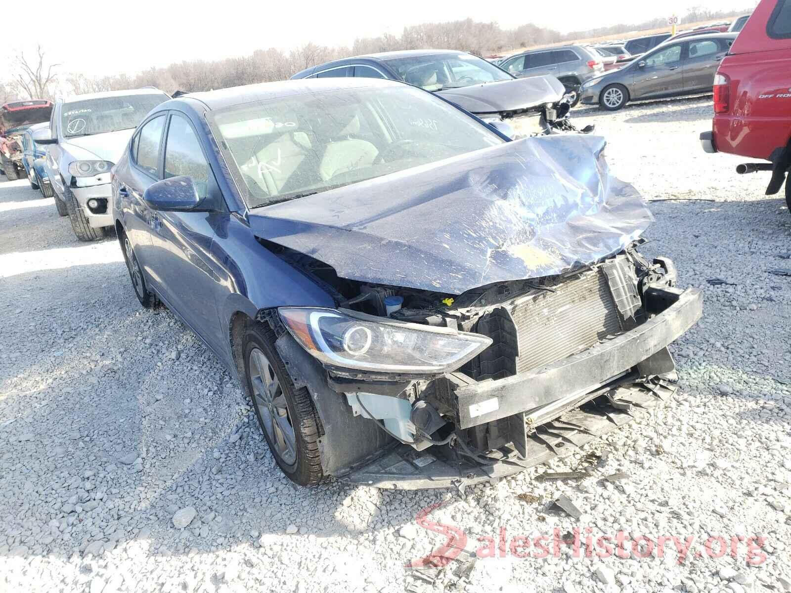 5NPD84LF8JH261611 2018 HYUNDAI ELANTRA