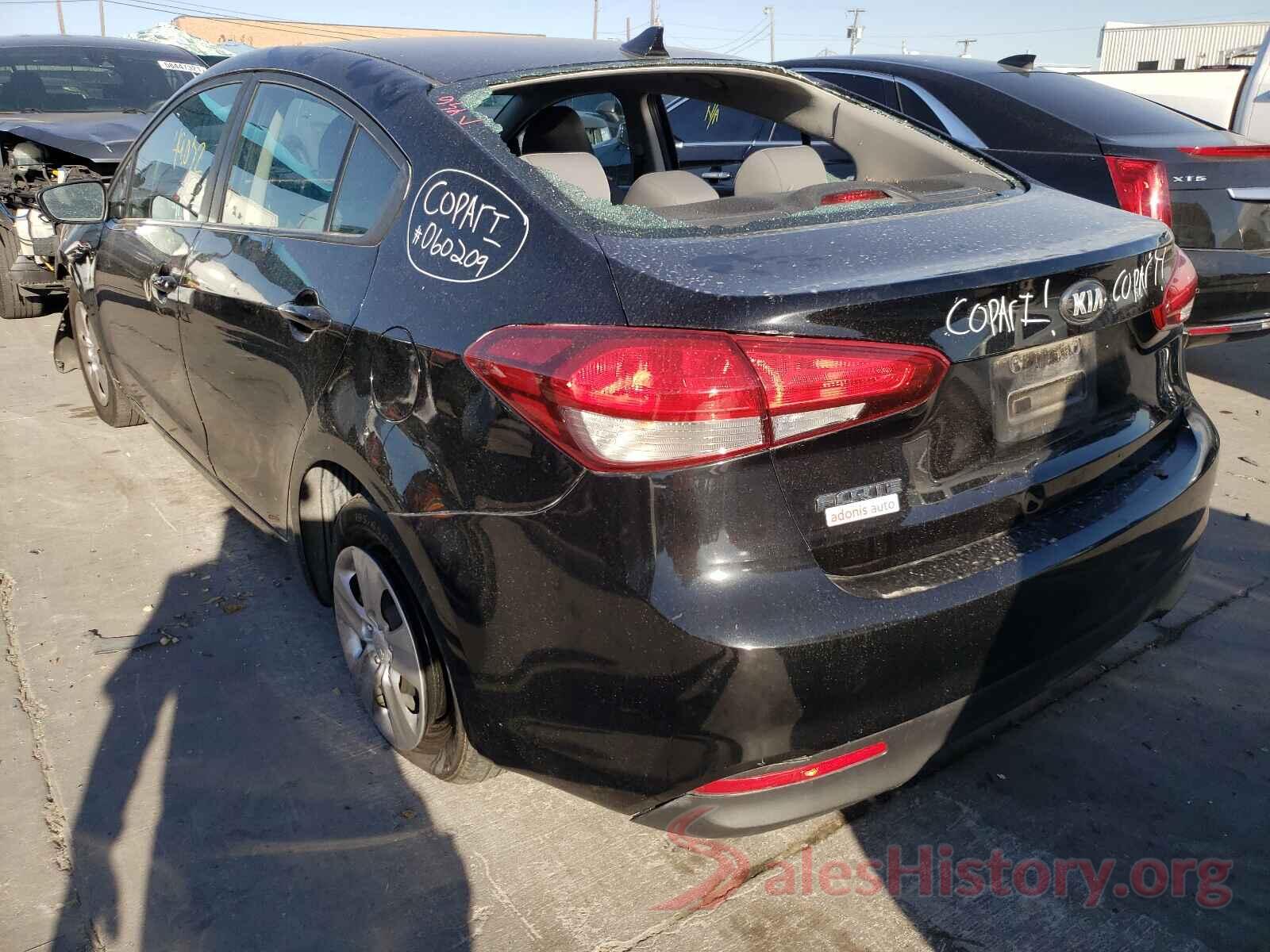 3KPFK4A72HE060209 2017 KIA FORTE