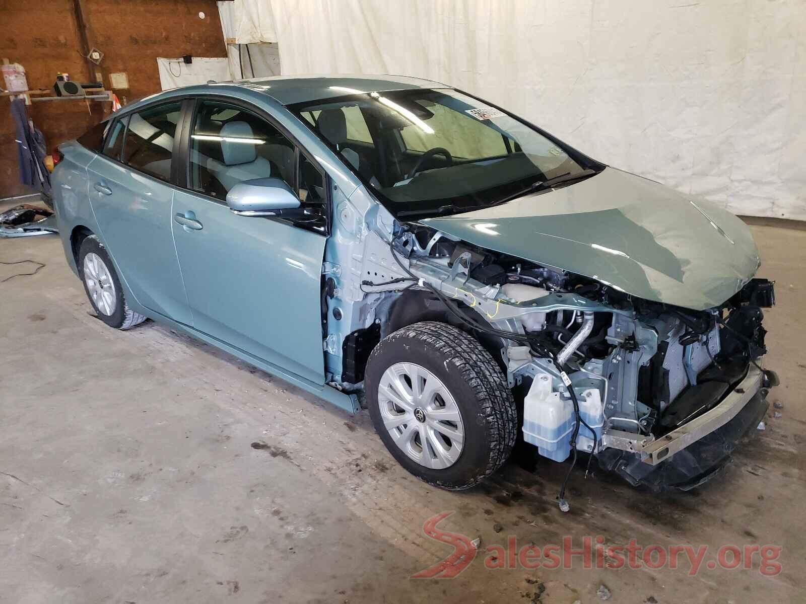 JTDKARFU8K3098247 2019 TOYOTA PRIUS