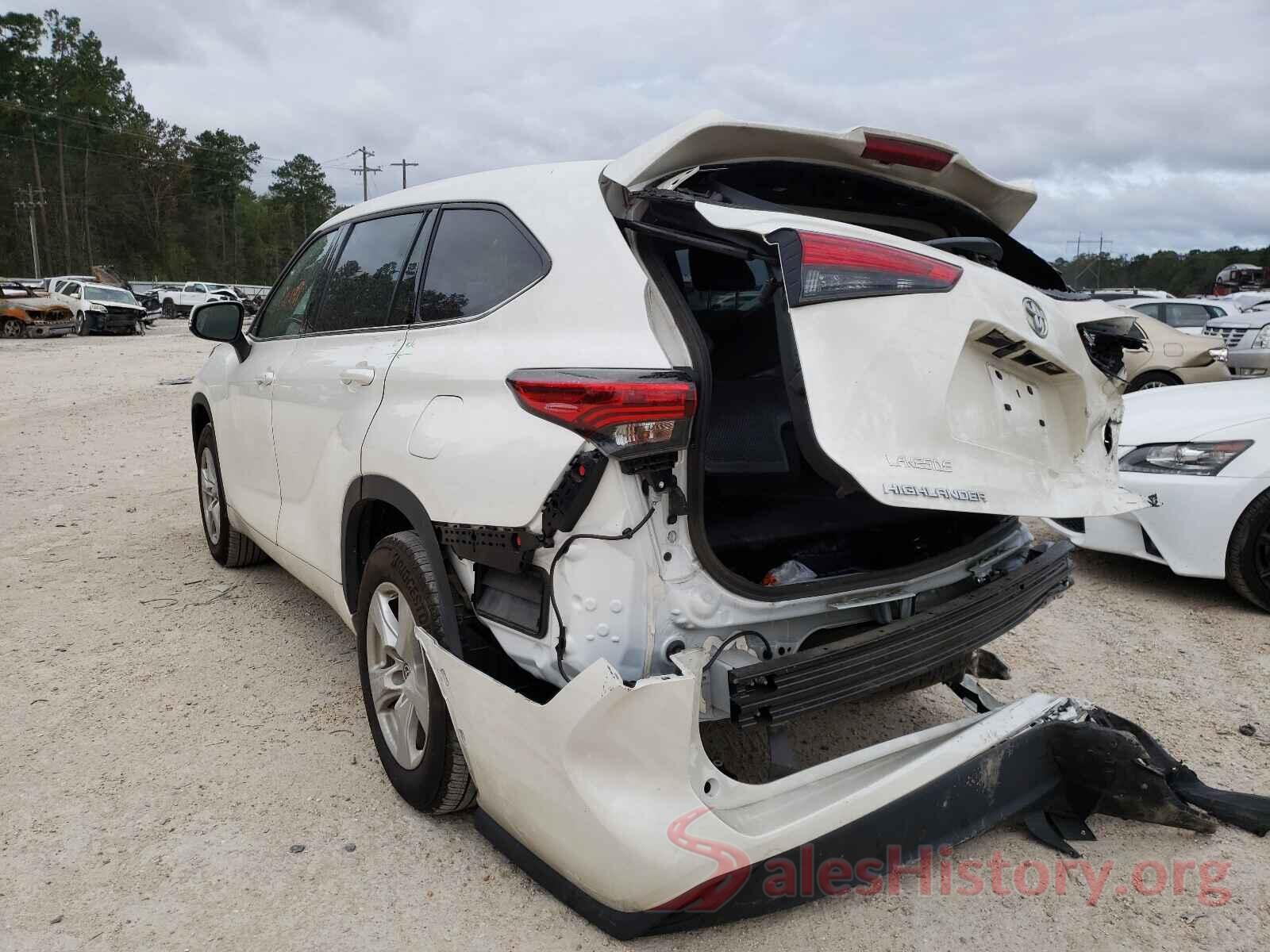 5TDCZRAH8MS044780 2021 TOYOTA HIGHLANDER