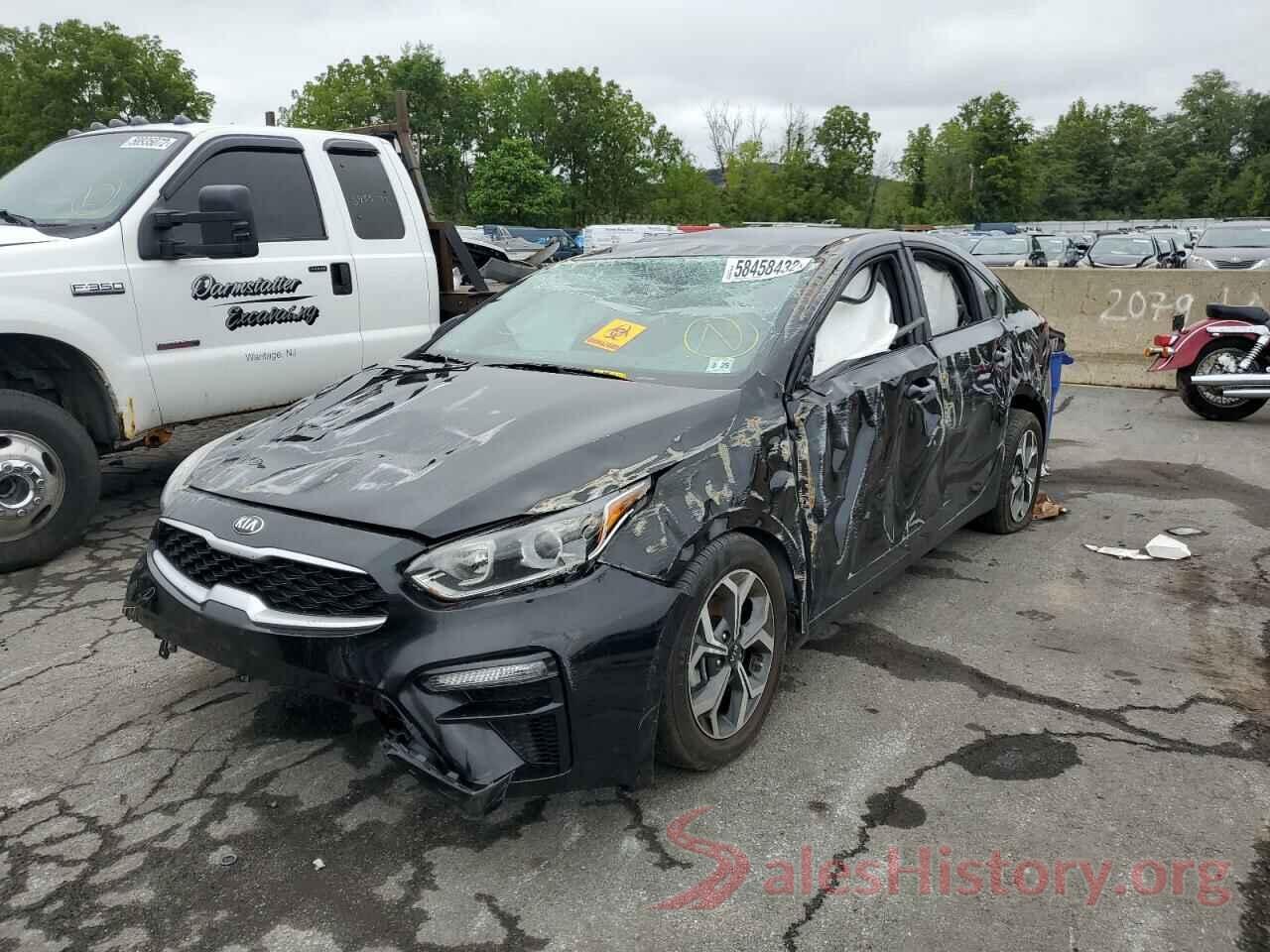 3KPF24AD1LE210406 2020 KIA FORTE