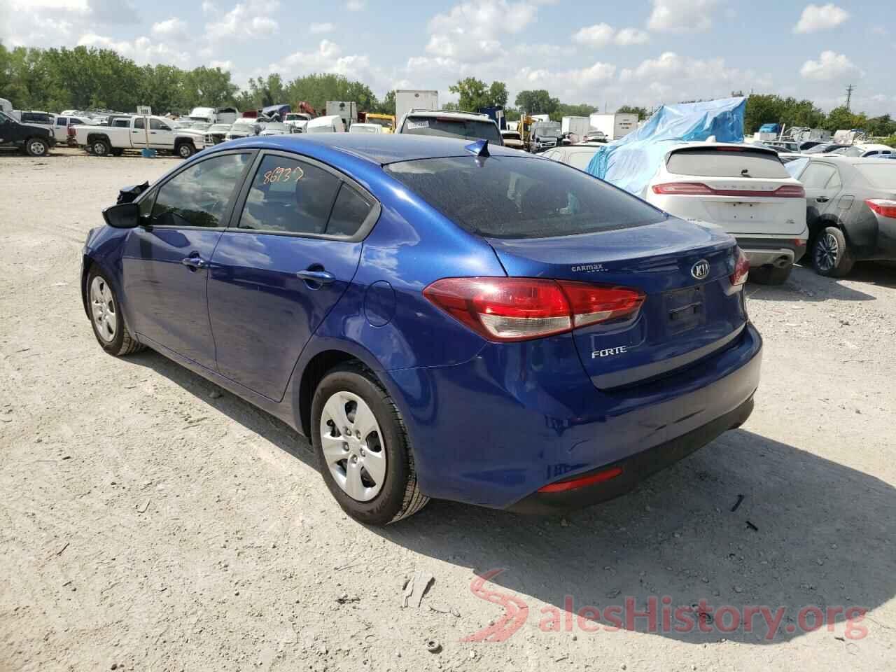 3KPFK4A71HE158440 2017 KIA FORTE