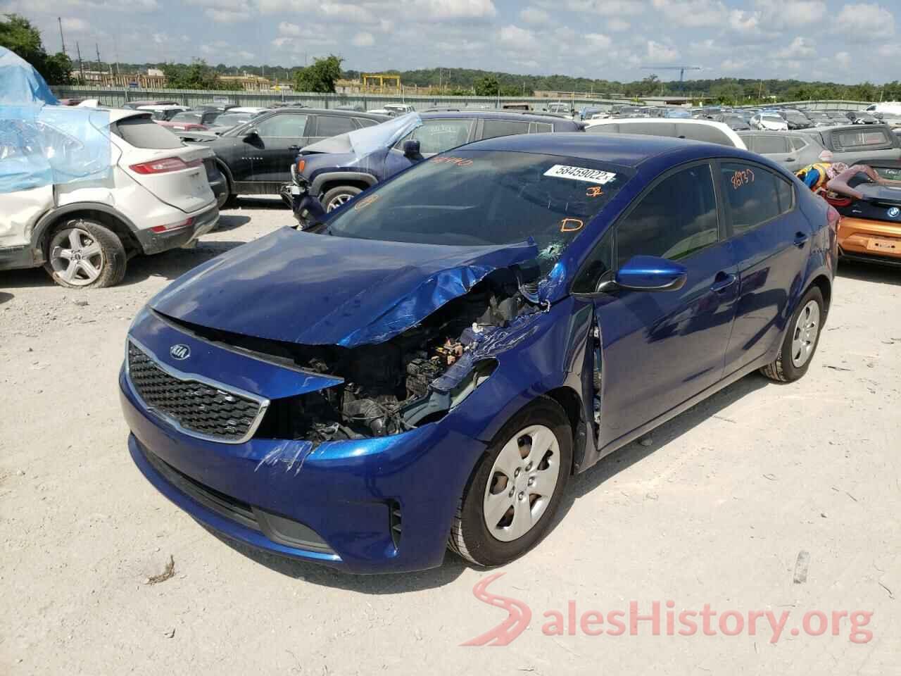 3KPFK4A71HE158440 2017 KIA FORTE