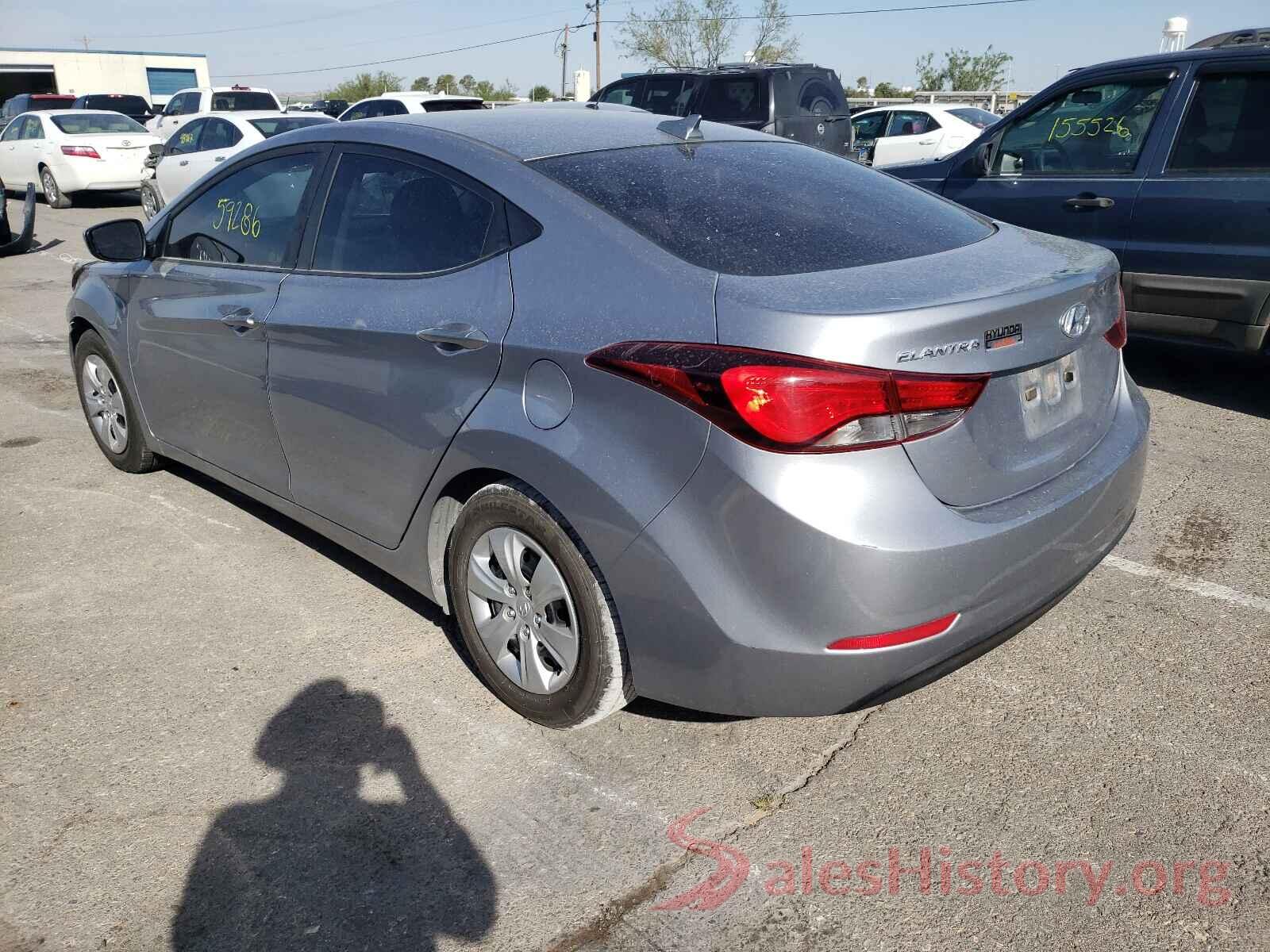 5NPDH4AE2GH758009 2016 HYUNDAI ELANTRA