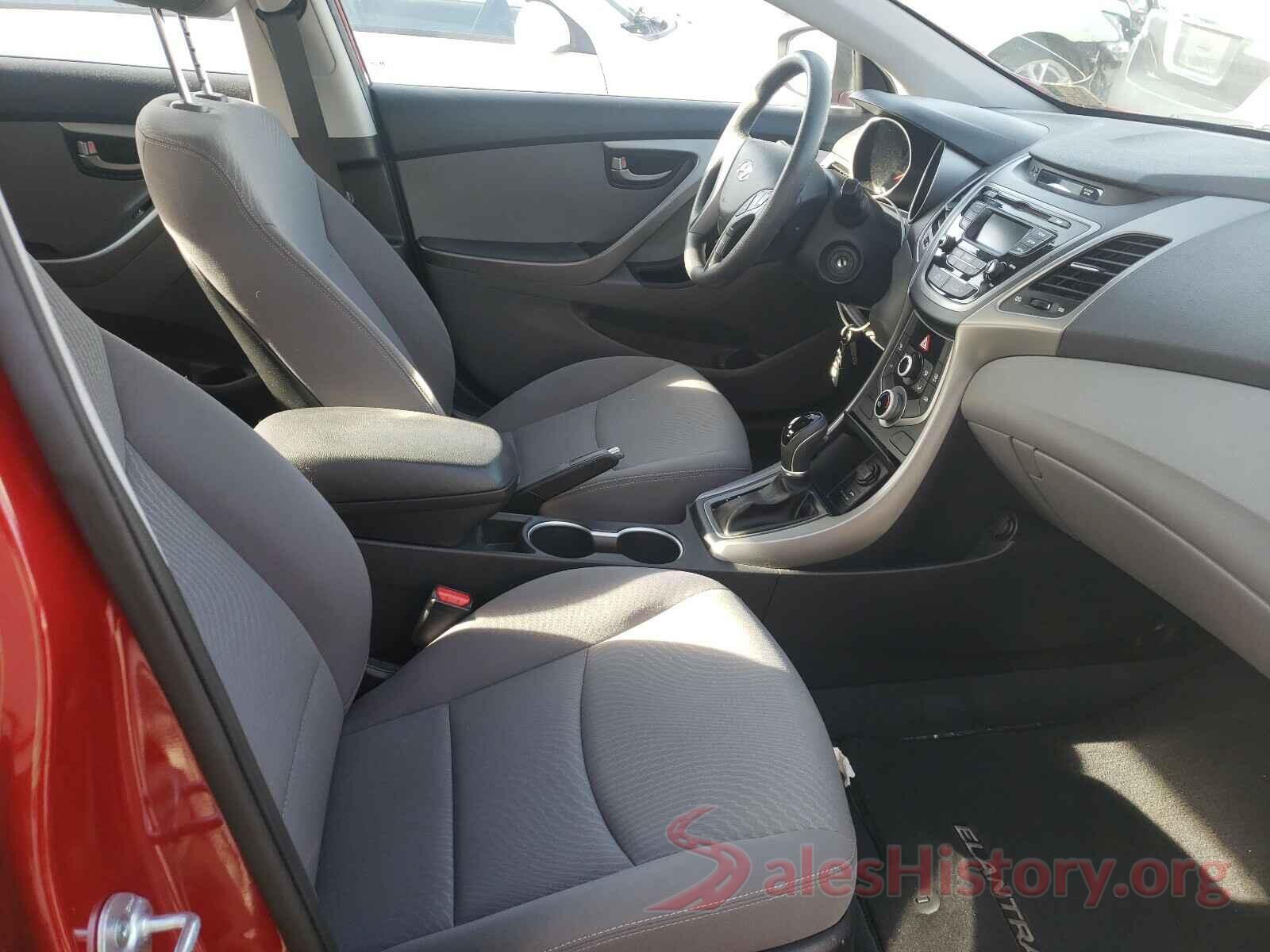 KMHDH4AE1GU650353 2016 HYUNDAI ELANTRA