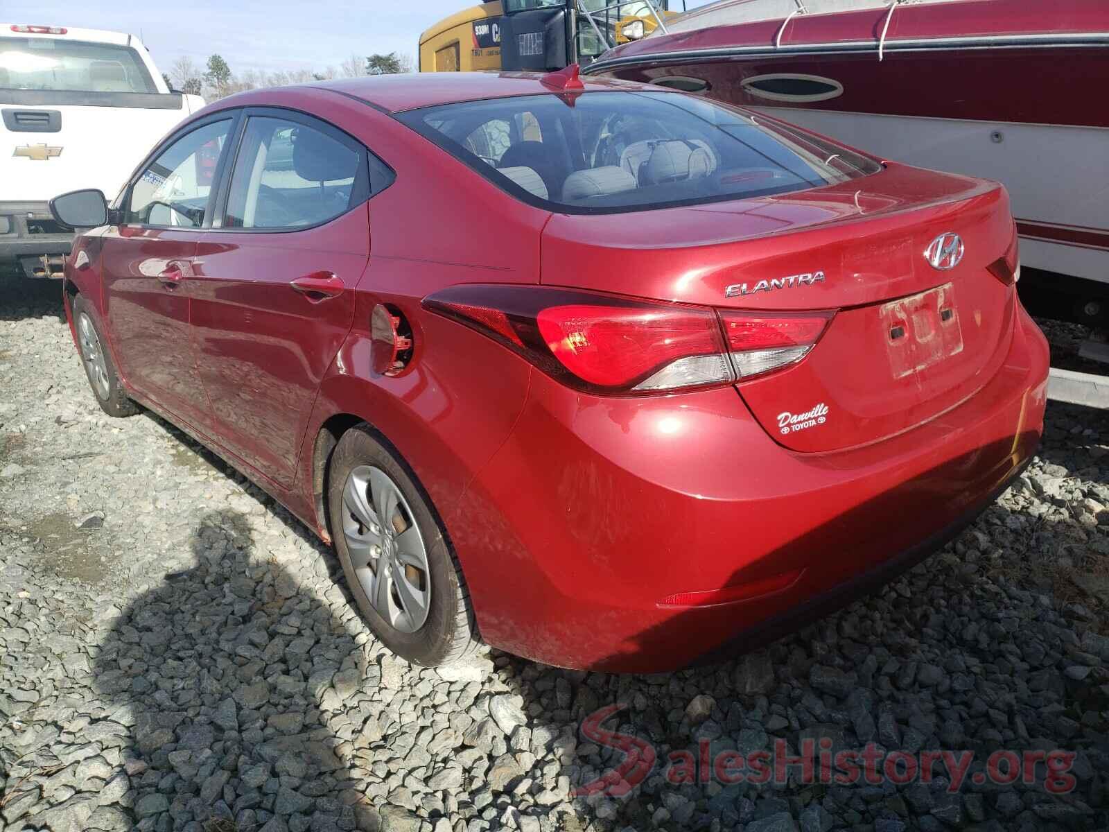 KMHDH4AE1GU650353 2016 HYUNDAI ELANTRA