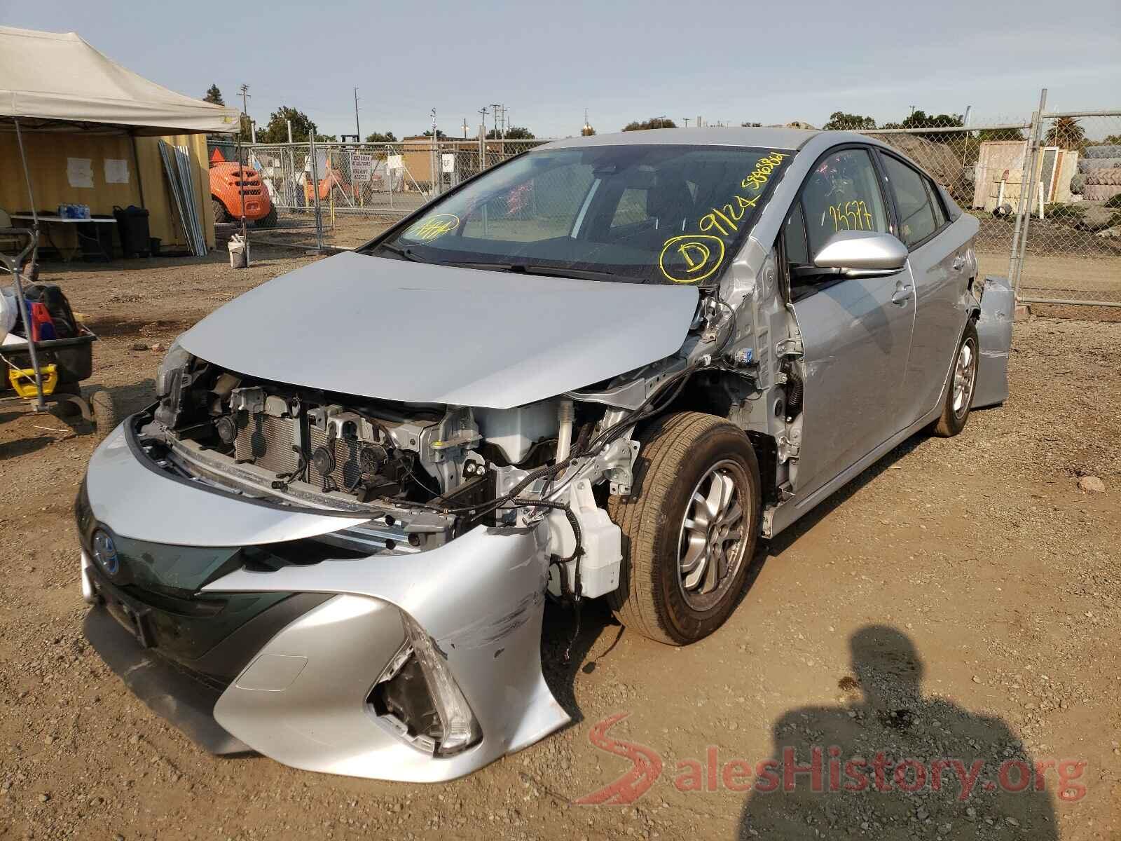 JTDKARFP5L3124590 2020 TOYOTA PRIUS