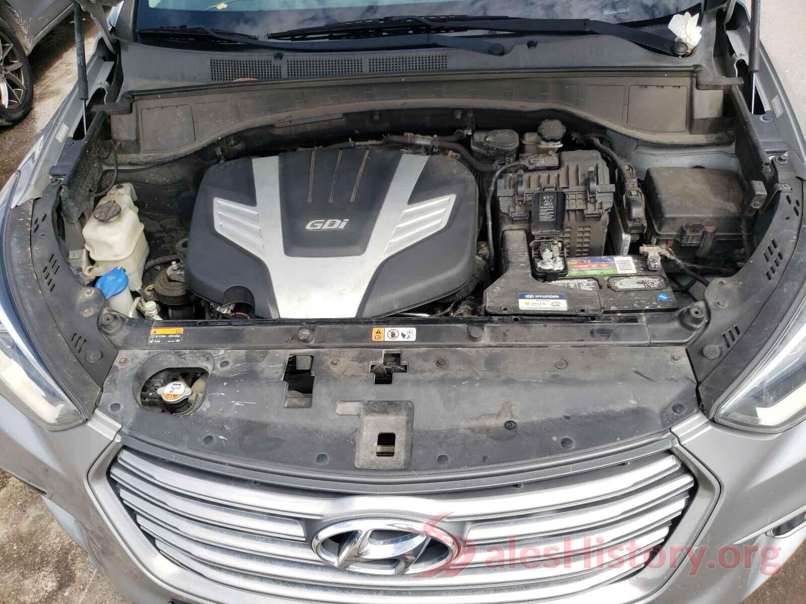 KM8SM4HF8HU195312 2017 HYUNDAI SANTA FE