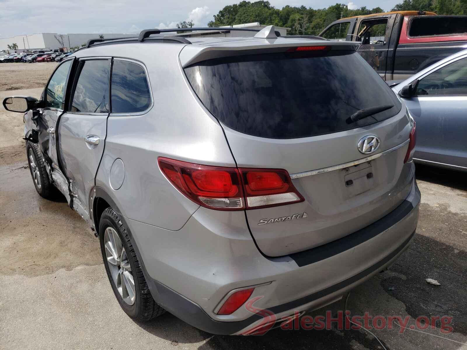 KM8SM4HF8HU195312 2017 HYUNDAI SANTA FE