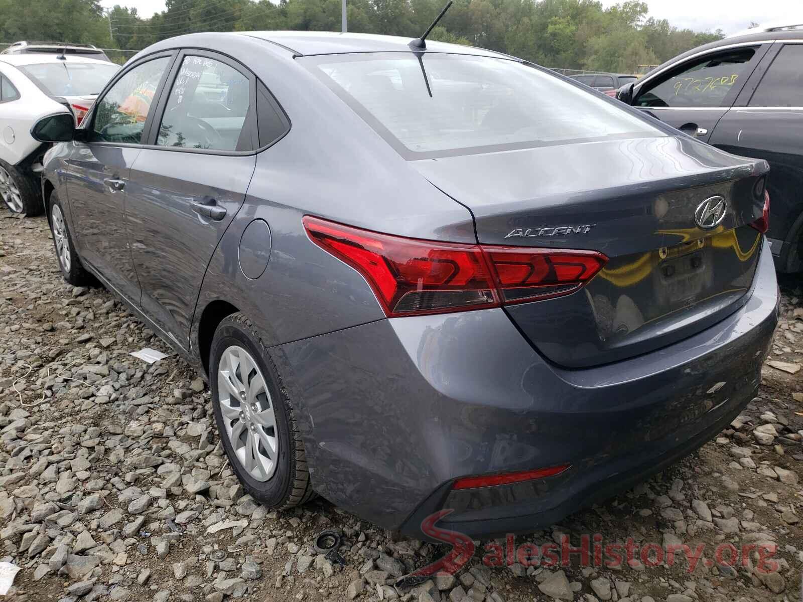 3KPC24A35KE054752 2019 HYUNDAI ACCENT