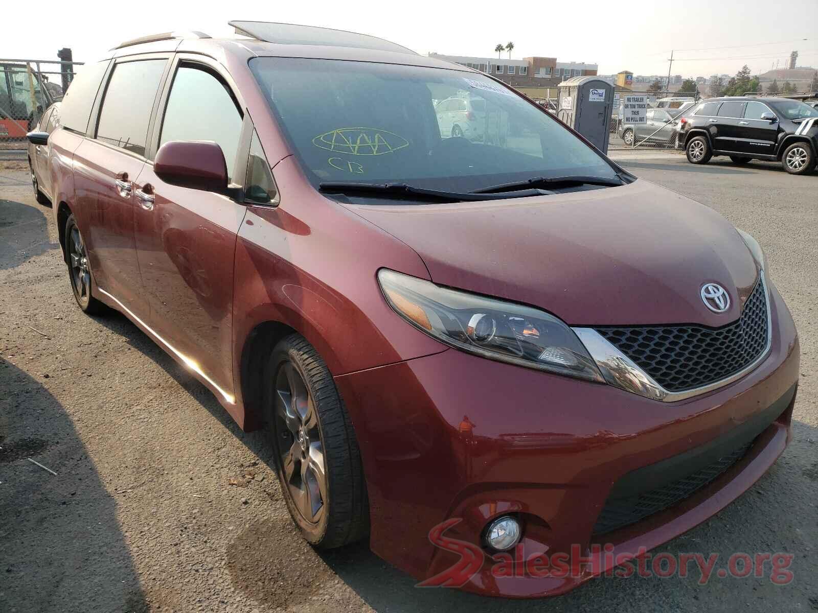 5TDXK3DC2GS710023 2016 TOYOTA SIENNA