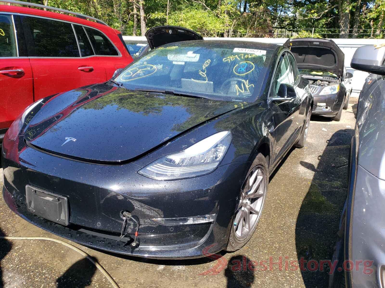 5YJ3E1EB7JF182314 2018 TESLA MODEL 3