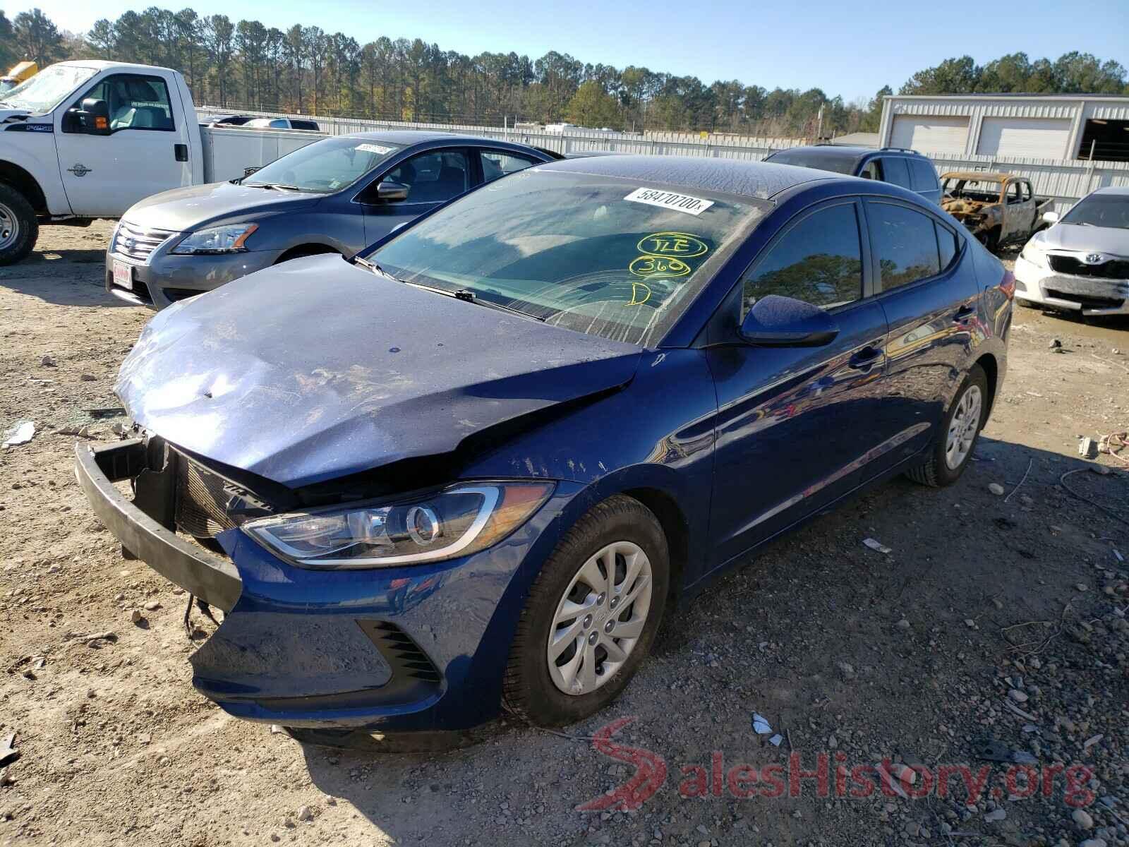 5NPD74LF6JH322487 2018 HYUNDAI ELANTRA