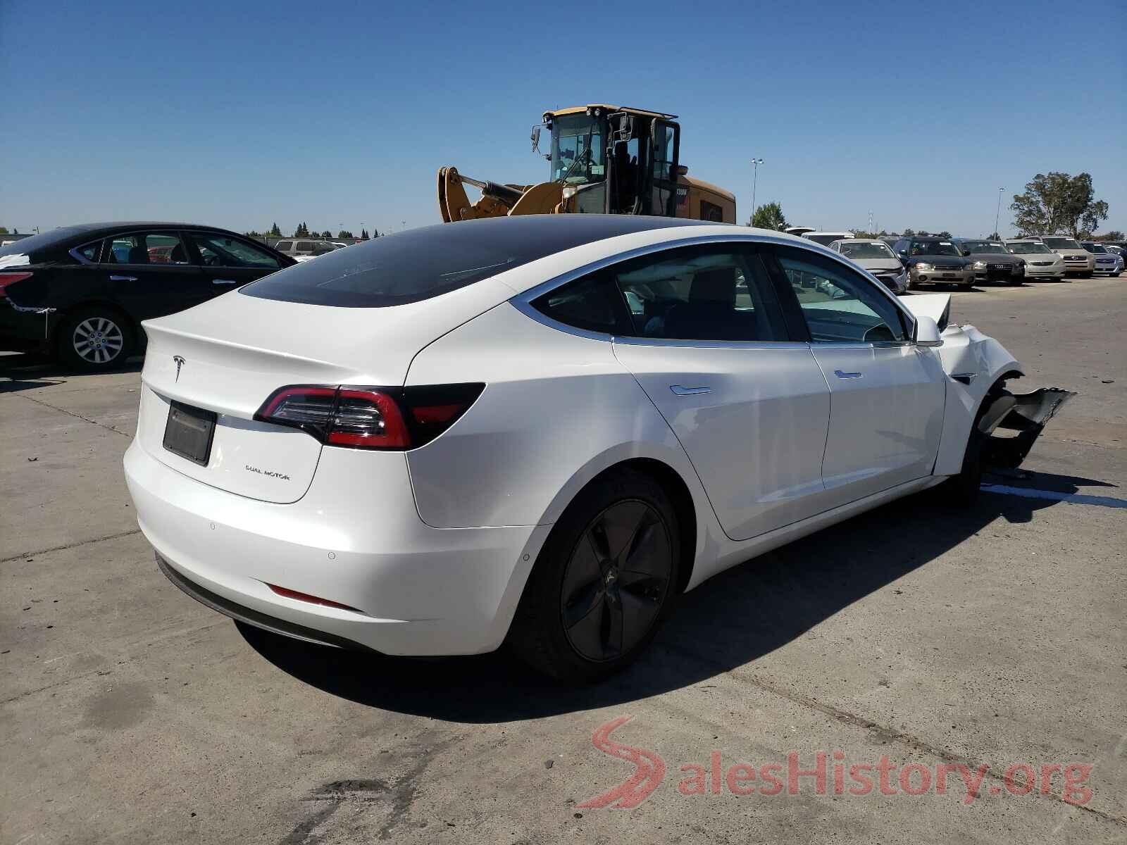 5YJ3E1EB4KF511598 2019 TESLA MODEL 3