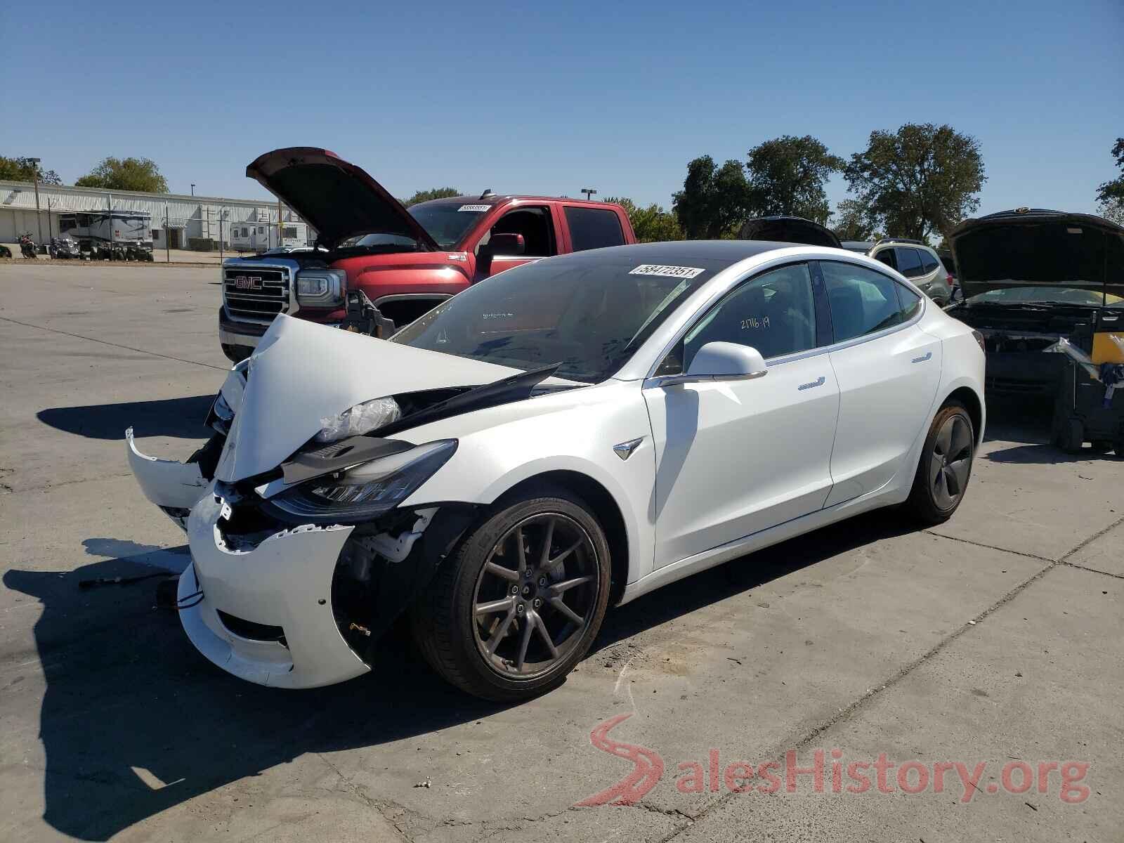 5YJ3E1EB4KF511598 2019 TESLA MODEL 3