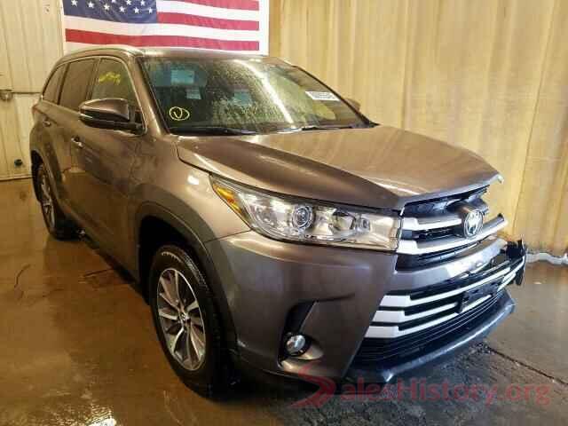 5TDJZRFH8KS601832 2019 TOYOTA HIGHLANDER