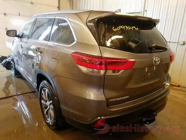 5TDJZRFH8KS601832 2019 TOYOTA HIGHLANDER