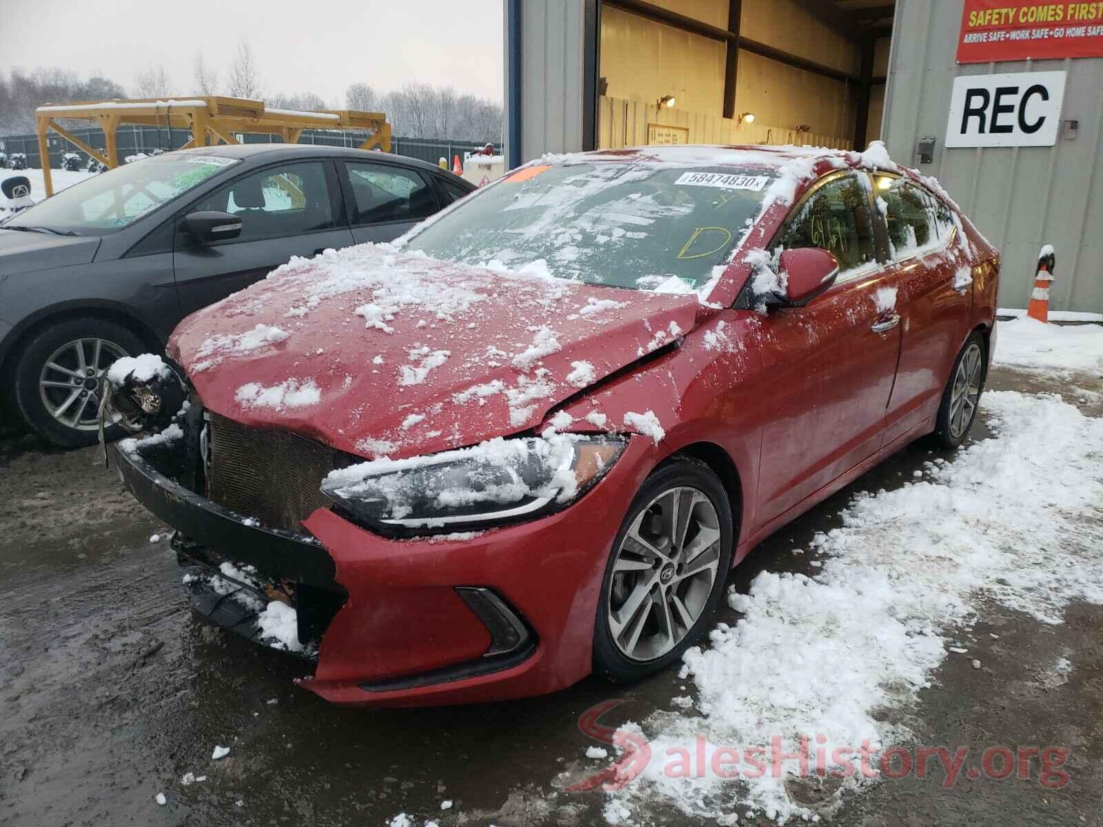 5NPD84LF6HH031222 2017 HYUNDAI ELANTRA