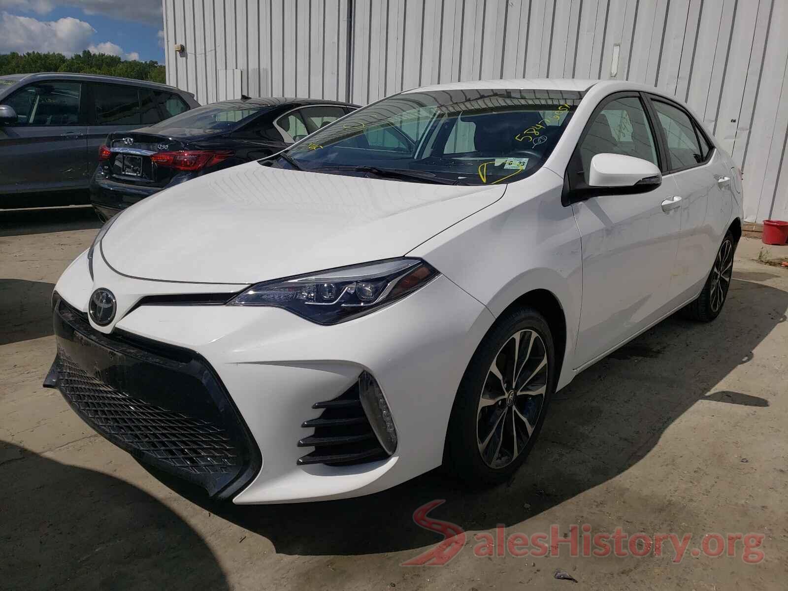 2T1BURHE5JC077035 2018 TOYOTA COROLLA