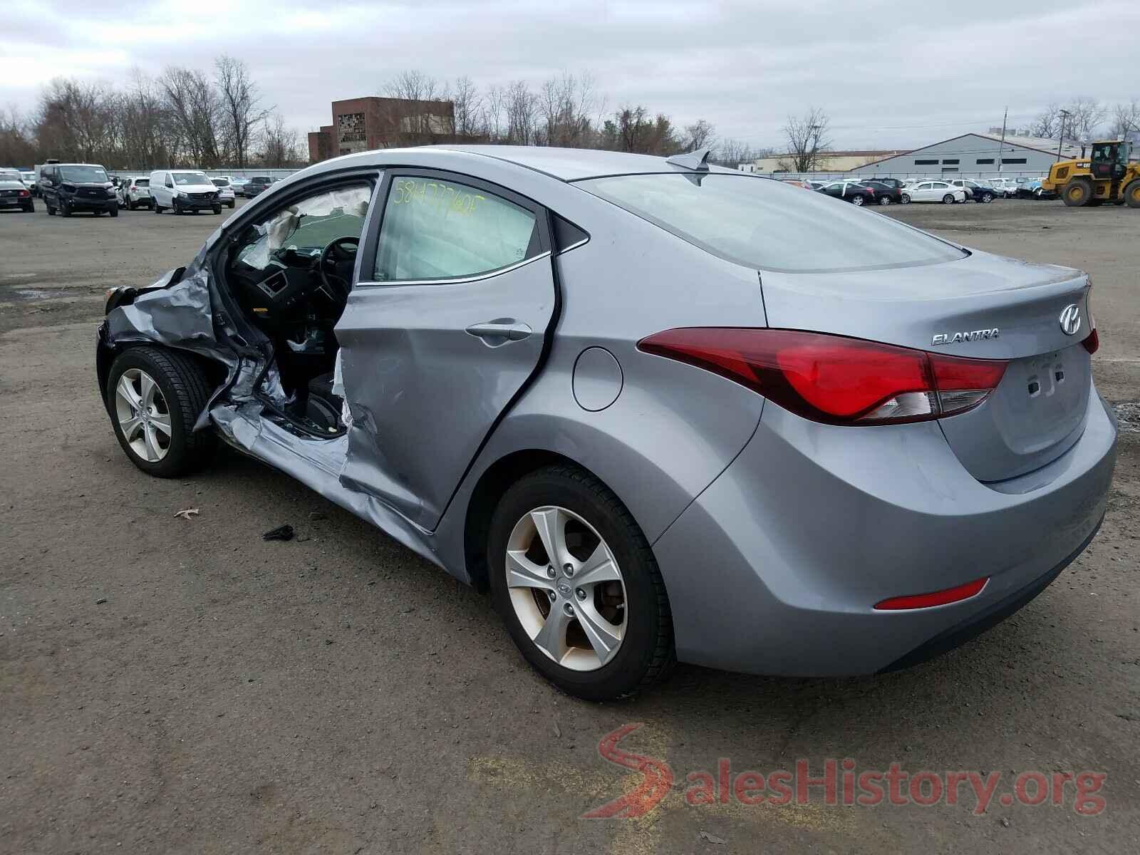 5NPDH4AE1GH674537 2016 HYUNDAI ELANTRA