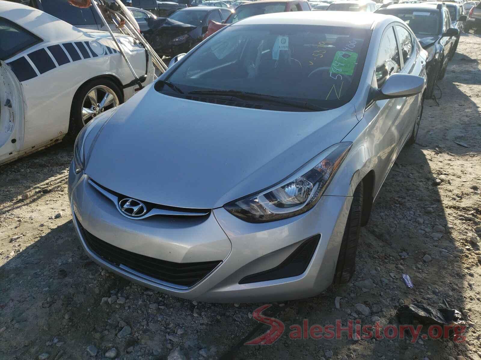 5NPDH4AE8GH665379 2016 HYUNDAI ELANTRA